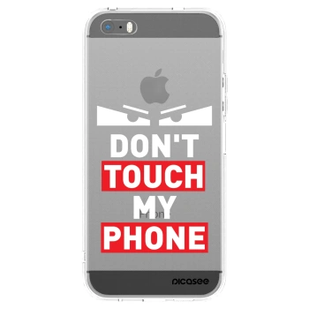 Picasee silikonowe przeźroczyste etui na Apple iPhone 5/5S/SE - Shadow Eye - Transparent