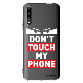 Picasee silikonowe przeźroczyste etui na Honor 9X Pro - Shadow Eye - Transparent