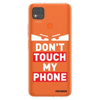 Picasee silikonowe przeźroczyste etui na Xiaomi Redmi 9C - Shadow Eye - Transparent