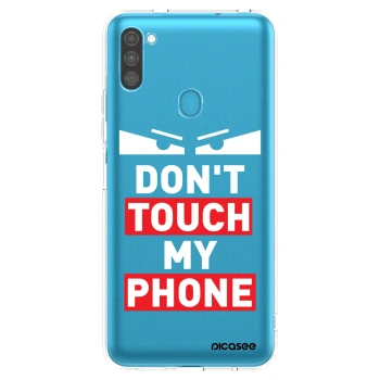 Picasee silikonowe przeźroczyste etui na Samsung Galaxy M11 - Shadow Eye - Transparent