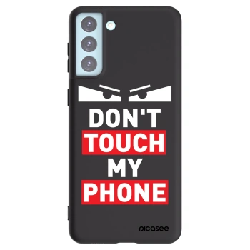 Picasee silikonowe czarne etui na Samsung Galaxy S21+ 5G G996F - Shadow Eye - Transparent