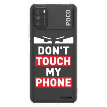 Picasee silikonowe przeźroczyste etui na Xiaomi Poco M3 - Shadow Eye - Transparent