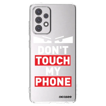 Picasee silikonowe przeźroczyste etui na Samsung Galaxy A52 5G A525F - Shadow Eye - Transparent