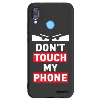 Picasee silikonowe czarne etui na Huawei P20 Lite - Shadow Eye - Transparent