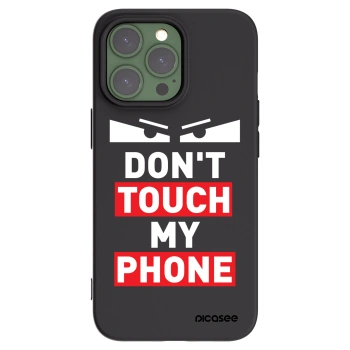 Picasee silikonowe czarne etui na Apple iPhone 13 Pro - Shadow Eye - Transparent