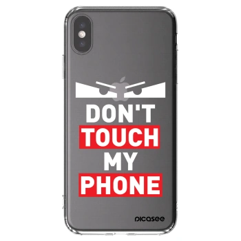 Picasee silikonowe przeźroczyste etui na Apple iPhone XS Max - Shadow Eye - Transparent
