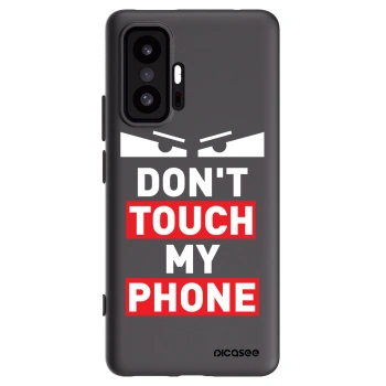 Picasee silikonowe czarne etui na Xiaomi 11T Pro - Shadow Eye - Transparent