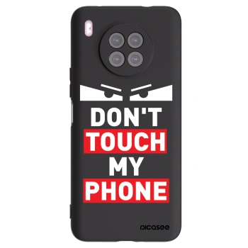 Picasee silikonowe czarne etui na Huawei Nova 8i - Shadow Eye - Transparent