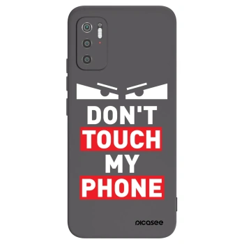 Picasee silikonowe czarne etui na Xiaomi Poco M3 Pro 5G - Shadow Eye - Transparent