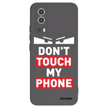 Picasee silikonowe czarne etui na Vivo Y72 5G - Shadow Eye - Transparent