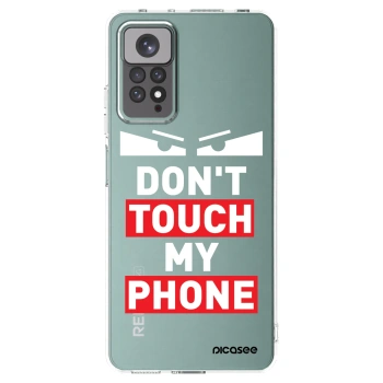 Picasee silikonowe przeźroczyste etui na Xiaomi Redmi Note 11S 4G - Shadow Eye - Transparent