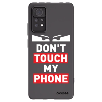 Picasee silikonowe czarne etui na Xiaomi Redmi Note 11 Pro 5G - Shadow Eye - Transparent