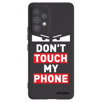 Picasee silikonowe czarne etui na Samsung Galaxy A53 5G A536 - Shadow Eye - Transparent