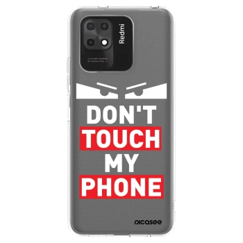 Picasee silikonowe przeźroczyste etui na Xiaomi Redmi 10C - Shadow Eye - Transparent