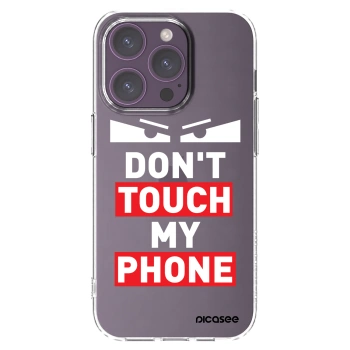 Picasee silikonowe przeźroczyste etui na Apple iPhone 14 Pro - Shadow Eye - Transparent