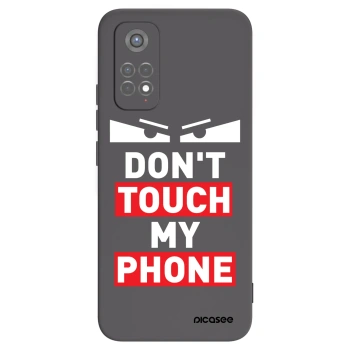Picasee silikonowe czarne etui na Xiaomi Redmi Note 11S 5G - Shadow Eye - Transparent