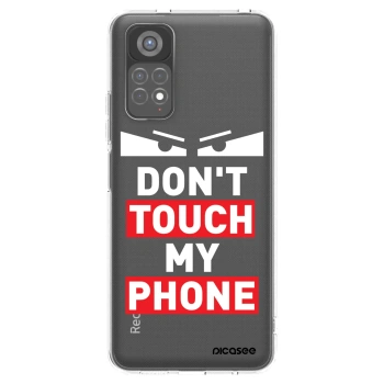 Picasee silikonowe przeźroczyste etui na Xiaomi Redmi Note 11S 5G - Shadow Eye - Transparent