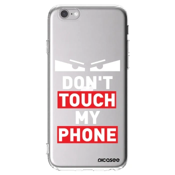 Picasee silikonowe przeźroczyste etui na Apple iPhone 6/6S - Shadow Eye - Transparent