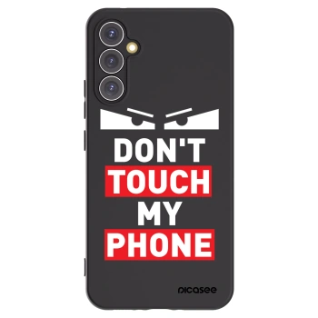 Picasee silikonowe czarne etui na Samsung Galaxy A34 5G A346B - Shadow Eye - Transparent