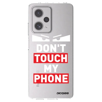 Picasee silikonowe przeźroczyste etui na Xiaomi Redmi Note 12 Pro+ 5G - Shadow Eye - Transparent