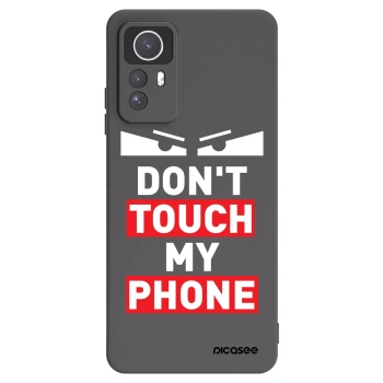 Picasee silikonowe czarne etui na Xiaomi Redmi Note 12S - Shadow Eye - Transparent