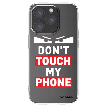 Picasee silikonowe przeźroczyste etui na Apple iPhone 15 Pro - Shadow Eye - Transparent