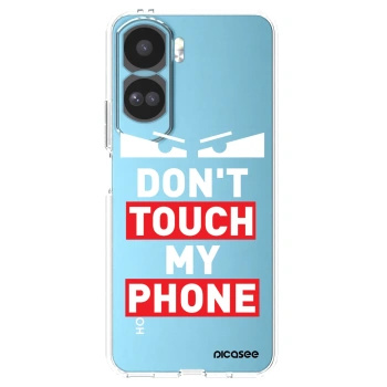 Picasee silikonowe przeźroczyste etui na Honor 90 Lite 5G - Shadow Eye - Transparent