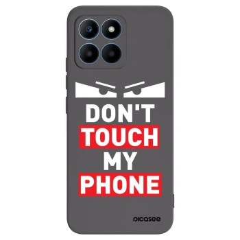 Picasee silikonowe czarne etui na Honor 70 Lite - Shadow Eye - Transparent