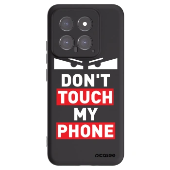 Picasee silikonowe czarne etui na Xiaomi 14 - Shadow Eye - Transparent