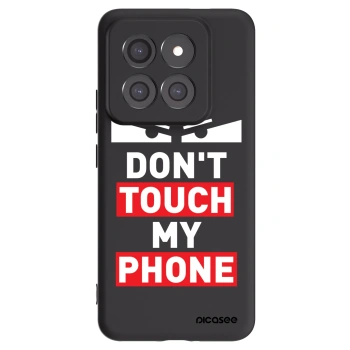Picasee silikonowe czarne etui na Xiaomi 14 Pro - Shadow Eye - Transparent