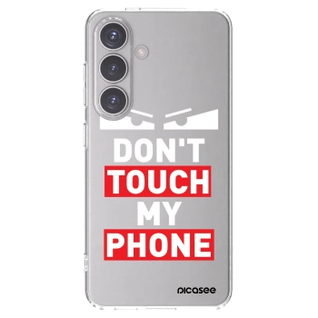 Picasee silikonowe przeźroczyste etui na Samsung Galaxy S24 S921B 5G - Shadow Eye - Transparent