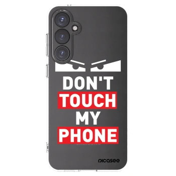 Picasee silikonowe przeźroczyste etui na Samsung Galaxy S23 FE S711B - Shadow Eye - Transparent