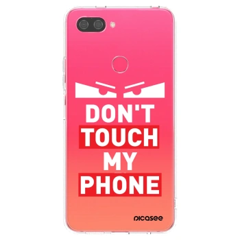 Picasee silikonowe przeźroczyste etui na Xiaomi Mi 8 Lite - Shadow Eye - Transparent