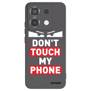 Picasee silikonowe czarne etui na Xiaomi Poco X6 - Shadow Eye - Transparent