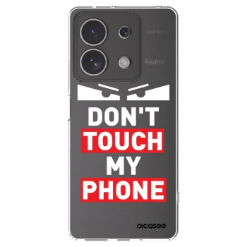 Picasee silikonowe przeźroczyste etui na Xiaomi Redmi Note 13 4G - Shadow Eye - Transparent