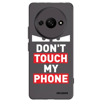 Picasee silikonowe czarne etui na Xiaomi Redmi A3 - Shadow Eye - Transparent