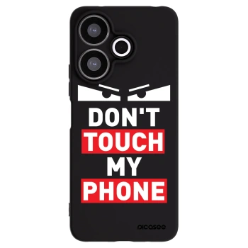 Picasee silikonowe czarne etui na Xiaomi Redmi 13 4G - Shadow Eye - Transparent