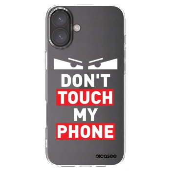 Picasee silikonowe przeźroczyste etui na Apple iPhone 16 Plus - Shadow Eye - Transparent