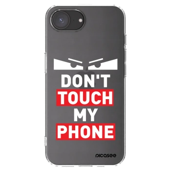 Picasee silikonowe przeźroczyste etui na Apple iPhone 16e - Shadow Eye - Transparent