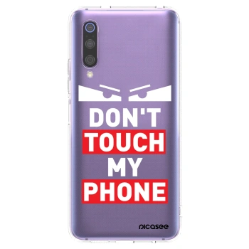 Picasee silikonowe przeźroczyste etui na Xiaomi Mi 9 - Shadow Eye - Transparent
