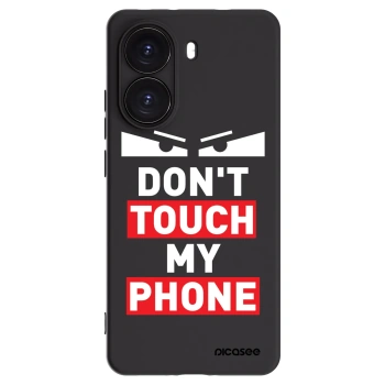 Picasee silikonowe czarne etui na Xiaomi Poco X7 Pro 5G - Shadow Eye - Transparent