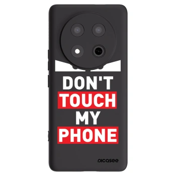 Picasee silikonowe czarne etui na Honor Magic7 Lite 5G - Shadow Eye - Transparent