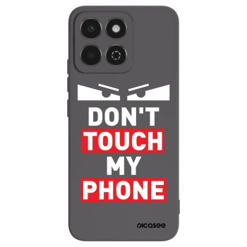 Picasee silikonowe czarne etui na Honor 200 Smart 5G - Shadow Eye - Transparent