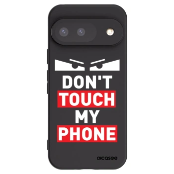 Picasee silikonowe czarne etui na Google Pixel 9 - Shadow Eye - Transparent