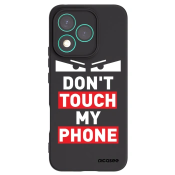 Picasee silikonowe czarne etui na Honor 400 Lite 5G - Shadow Eye - Transparent