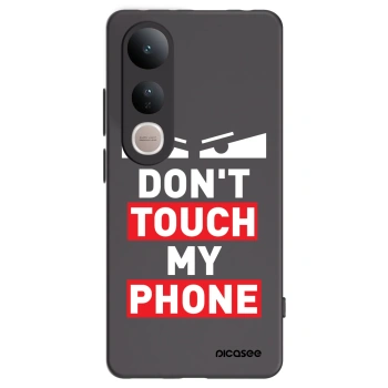 Picasee silikonowe czarne etui na Vivo V50 Lite 5G - Shadow Eye - Transparent