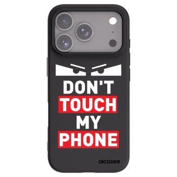 Picasee silikonowe czarne etui na Apple iPhone 17 Pro - Shadow Eye - Transparent