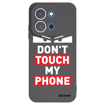 Picasee silikonowe czarne etui na Xiaomi Redmi 15C 4G - Shadow Eye - Transparent