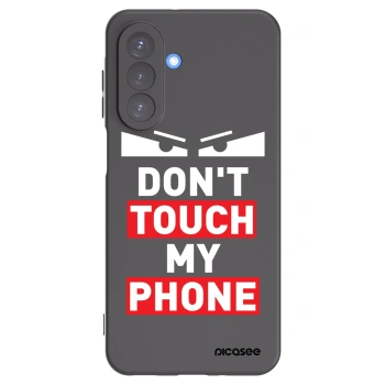 Picasee silikonowe czarne etui na Samsung Galaxy A17 5G - Shadow Eye - Transparent