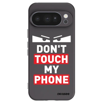 Picasee silikonowe czarne etui na Google Pixel 10 Pro - Shadow Eye - Transparent